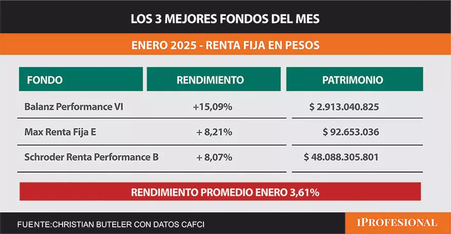 Los mejores FCI de enero.